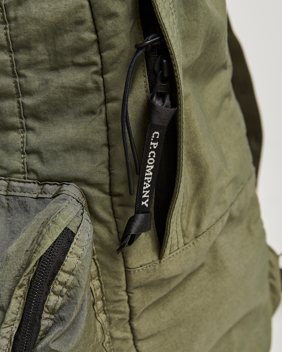 Herren | C.P. Company Taylon P Nylon Backpack Olive | C.P. Company | Taylon P Nylon Backpack Olive