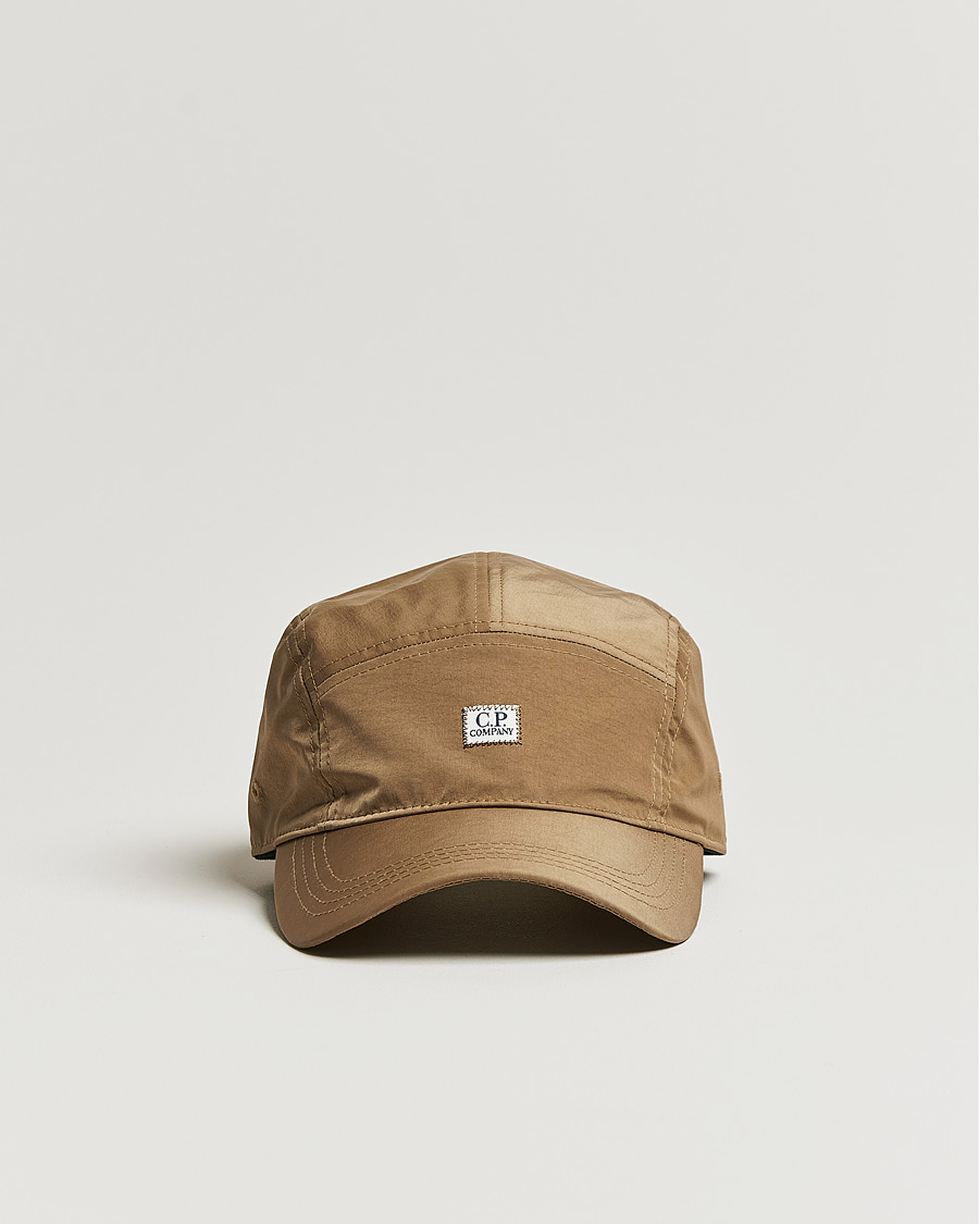 Herren | C.P. Company Chrome - R Cap Khaki brown | C.P. Company | Chrome - R Cap Khaki brown