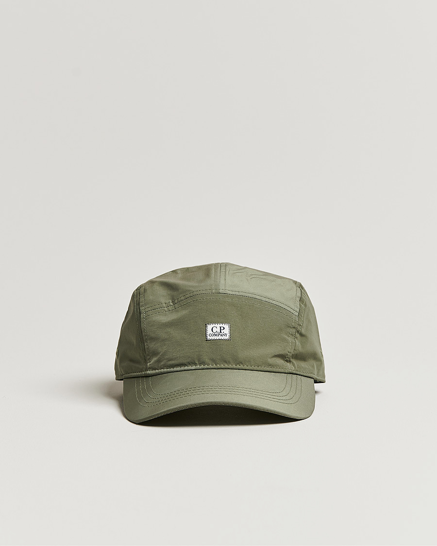 Herren | C.P. Company Chrome - R Cap Olive | C.P. Company | Chrome - R Cap Olive