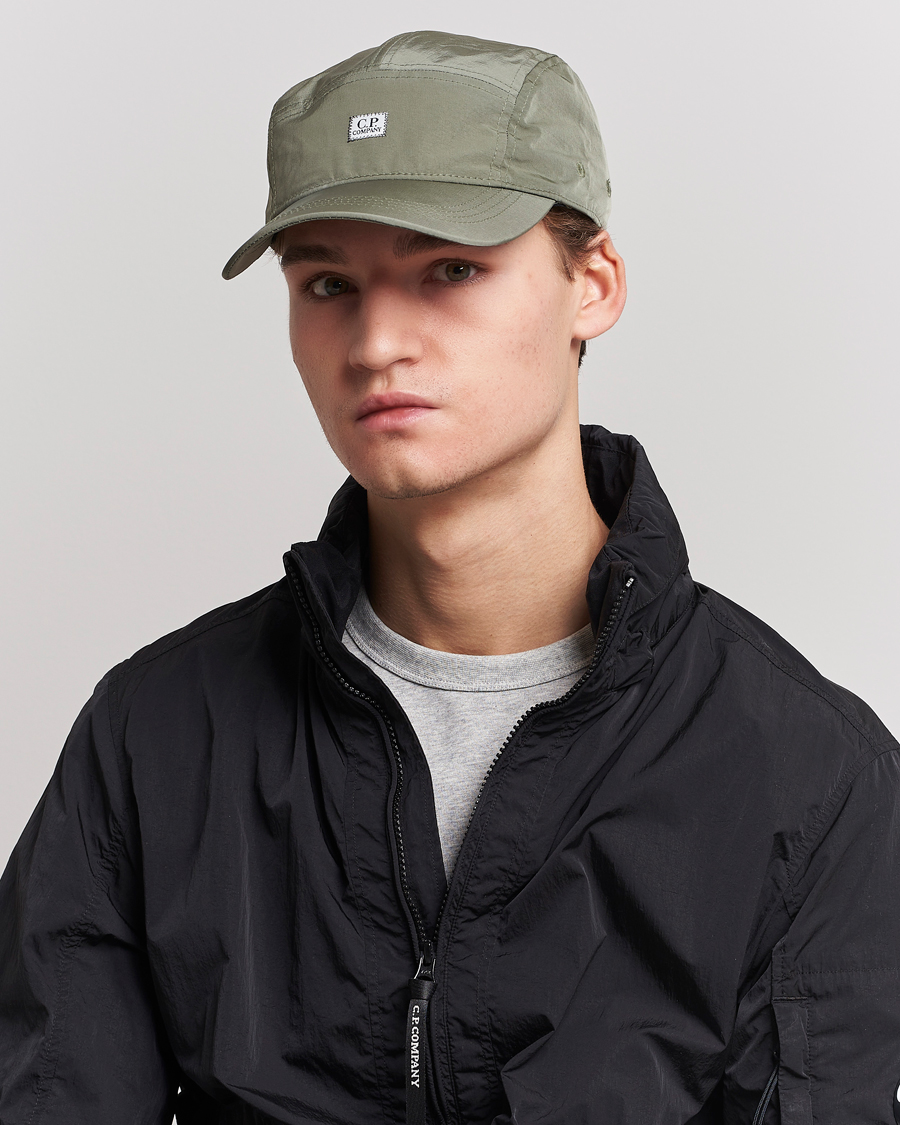 Herren | C.P. Company Chrome - R Cap Olive | C.P. Company | Chrome - R Cap Olive