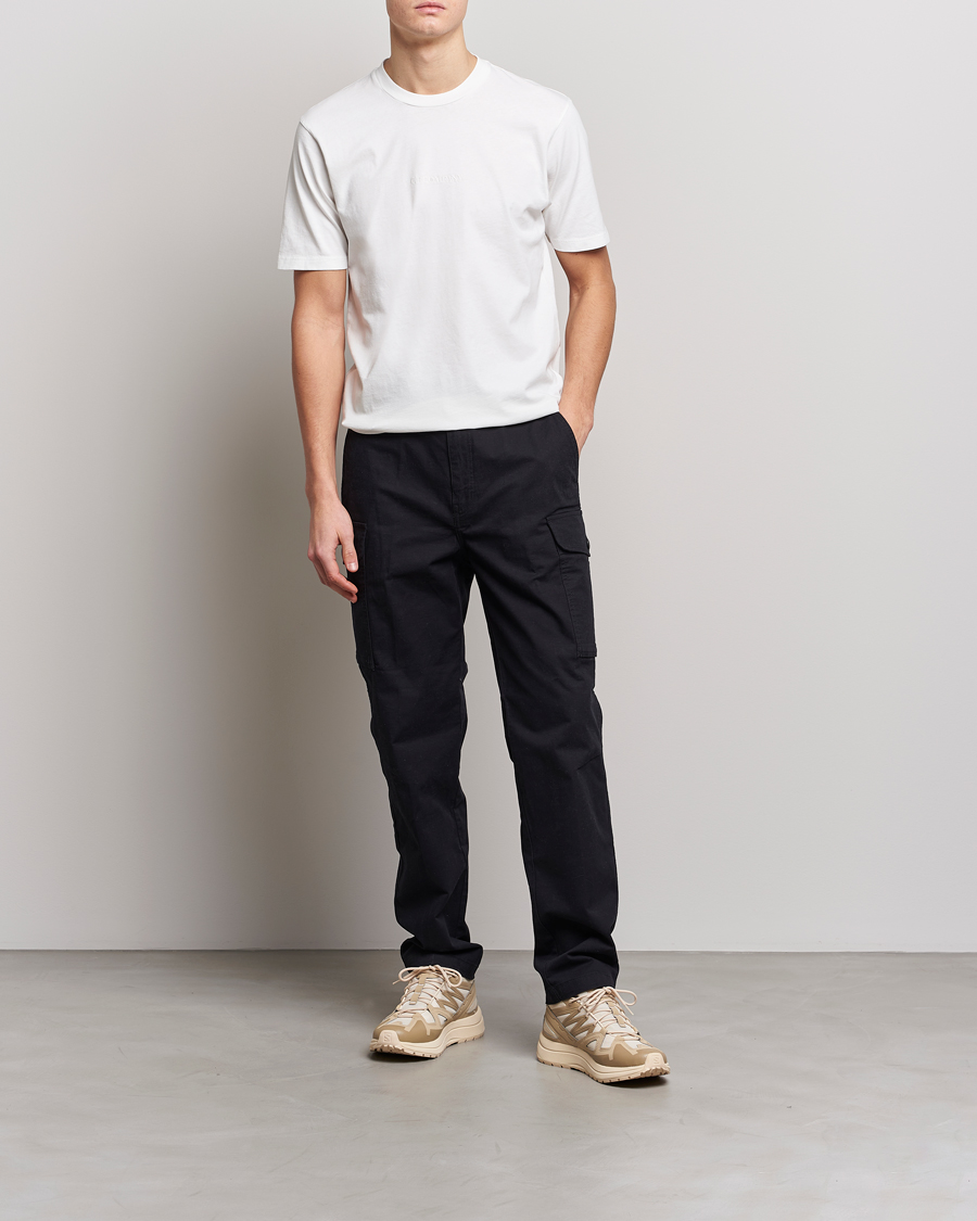 Herren | T-Shirts | C.P. Company | Garment Dyed Jersey Printed T-Shirt White