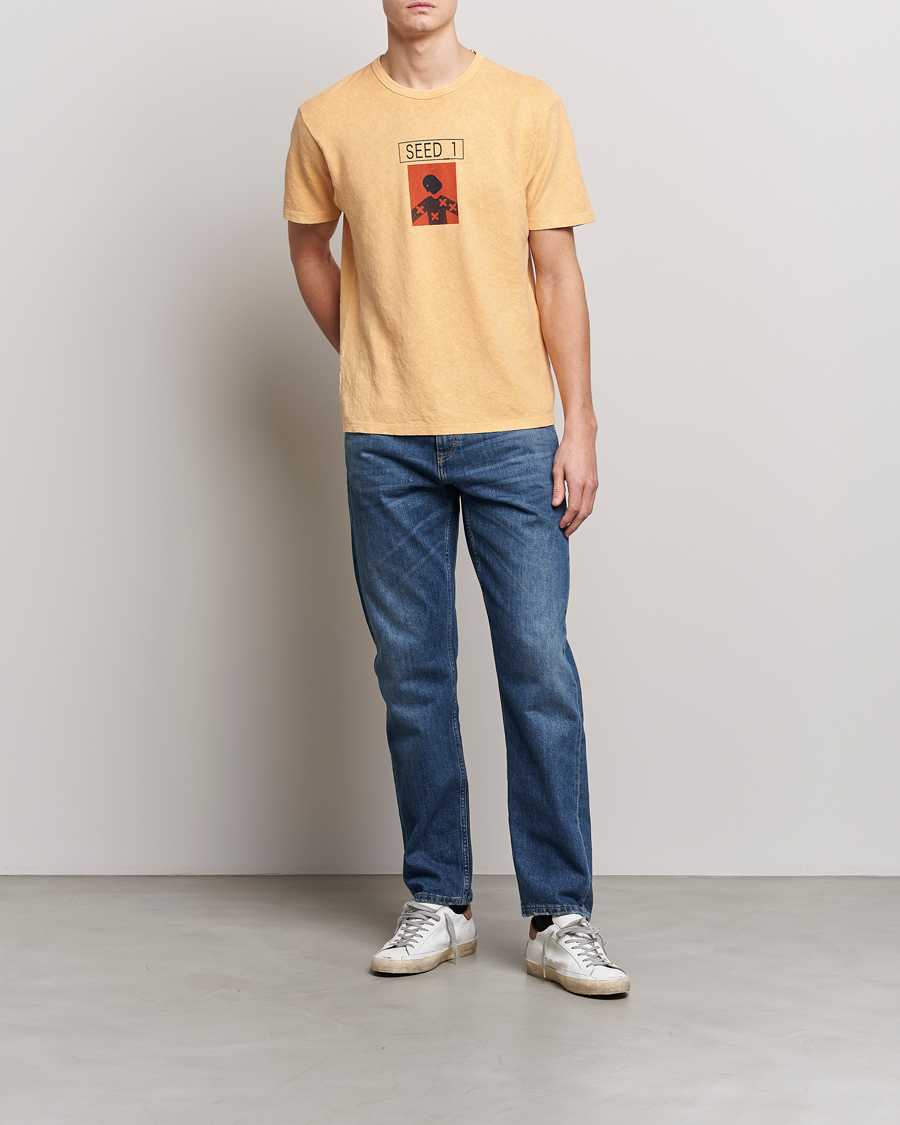 Herren | T-Shirts | C.P. Company | Seed Recycled Hemp T-Shirt Orange