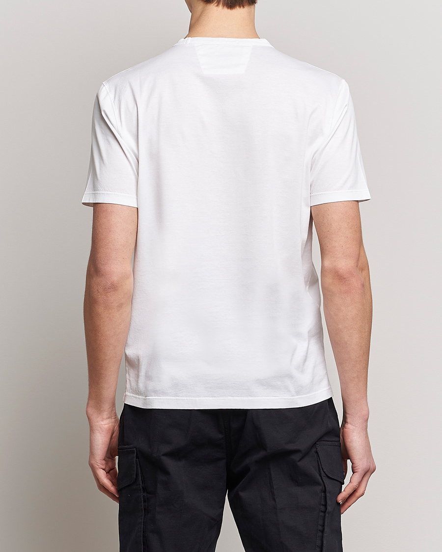 Herren | T-Shirts | C.P. Company | Mercerized Cotton Pocket T-Shirt White