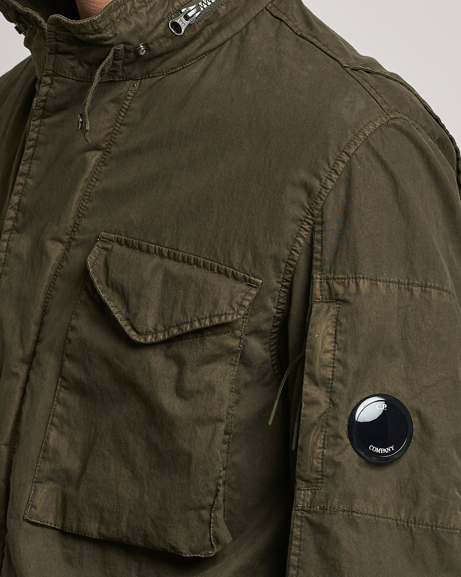 Herren | Jacken | C.P. Company | 50 Fili GUM Cotton Field Jacket Olive
