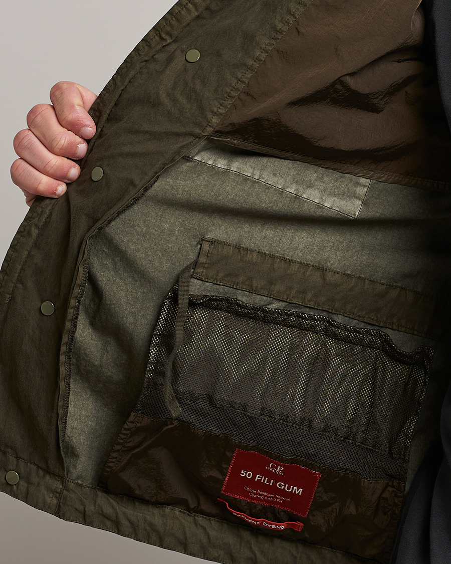 Herren | Jacken | C.P. Company | 50 Fili GUM Cotton Field Jacket Olive