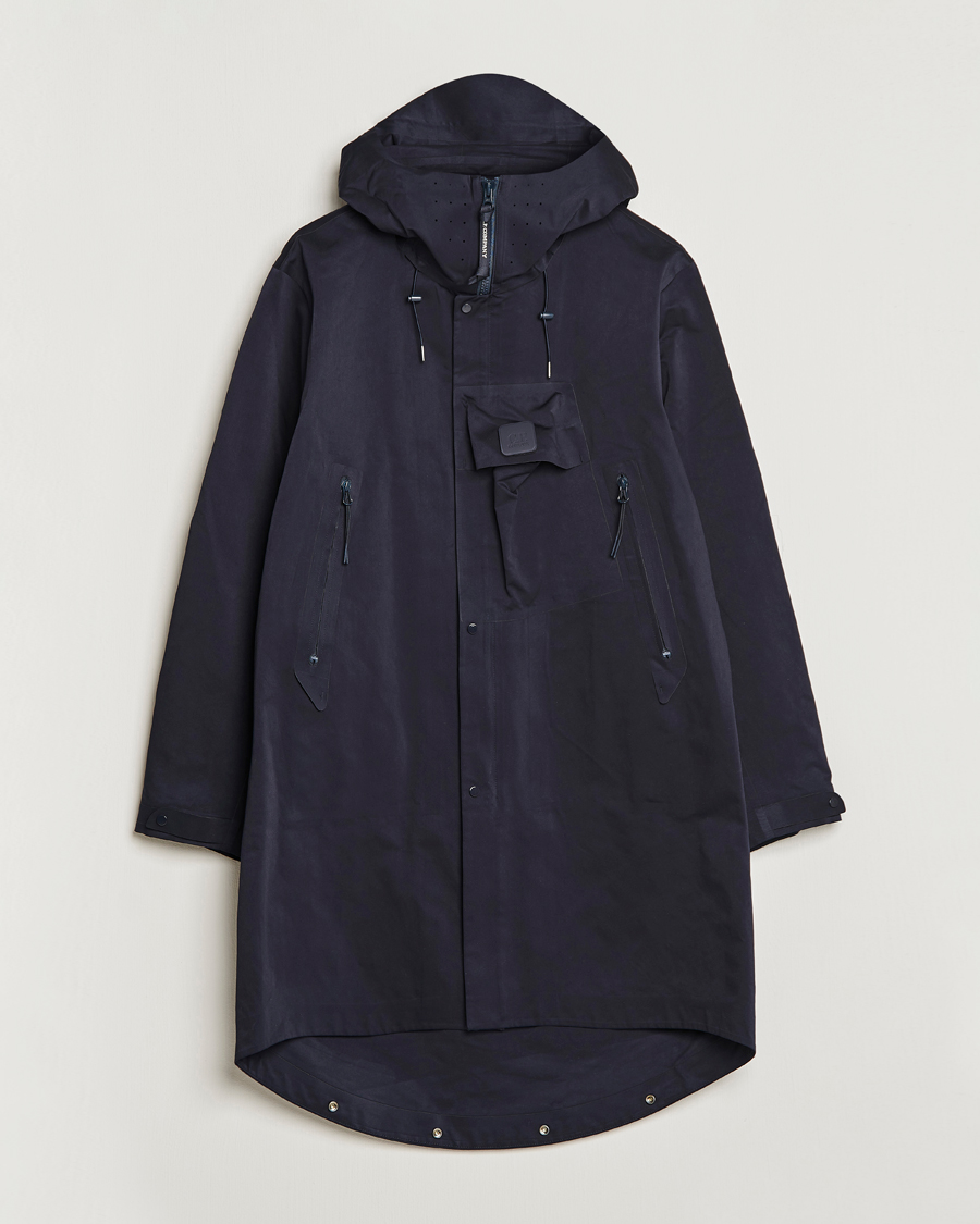 Herren | Jacken | C.P. Company | Metropolis A.A.C. Water resistant Long Jacket Navy