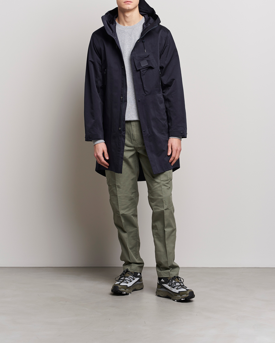 Herren | Jacken | C.P. Company | Metropolis A.A.C. Water resistant Long Jacket Navy