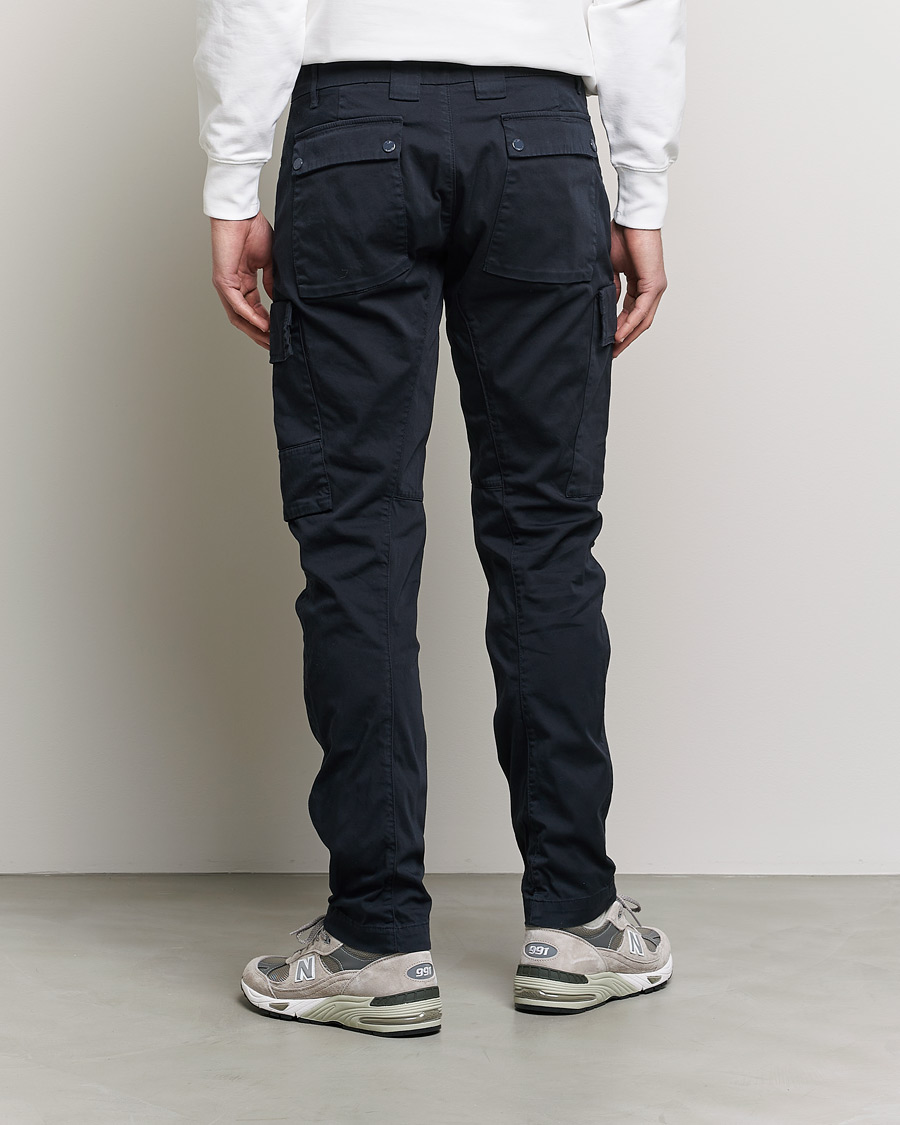 Herren | Hosen | C.P. Company | Metropolis Satin Stretch Cargo Pants Navy