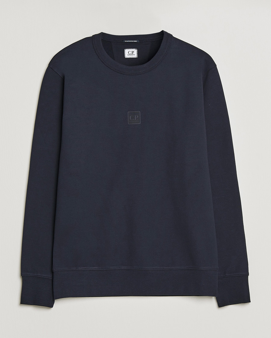 Herren | Pullover | C.P. Company | Metropolis Stretch Fleece Sweatshirt Navy