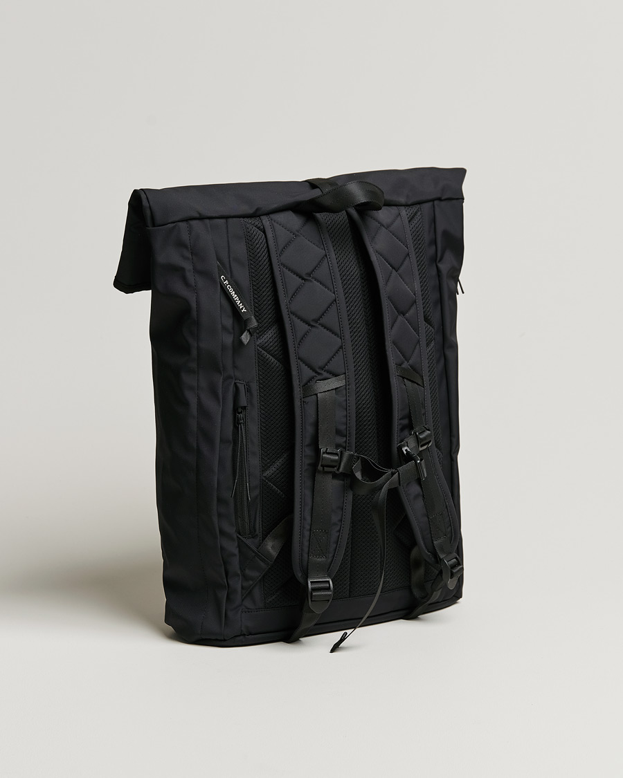 Herren | C.P. Company Metropolis Dynafil 3 Layers Backpack Black | C.P. Company | Metropolis Dynafil 3 Layers Backpack Black