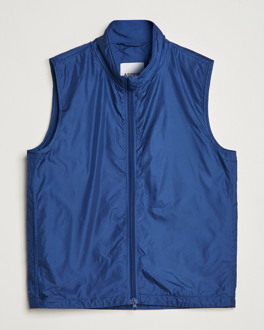 Herren | Westen | Aspesi | Vernes Nylon Gilet Bluette