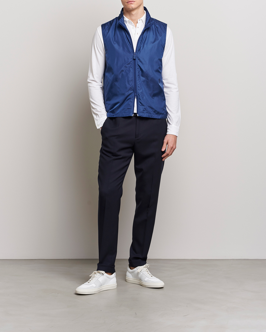 Herren | Westen | Aspesi | Vernes Nylon Gilet Bluette