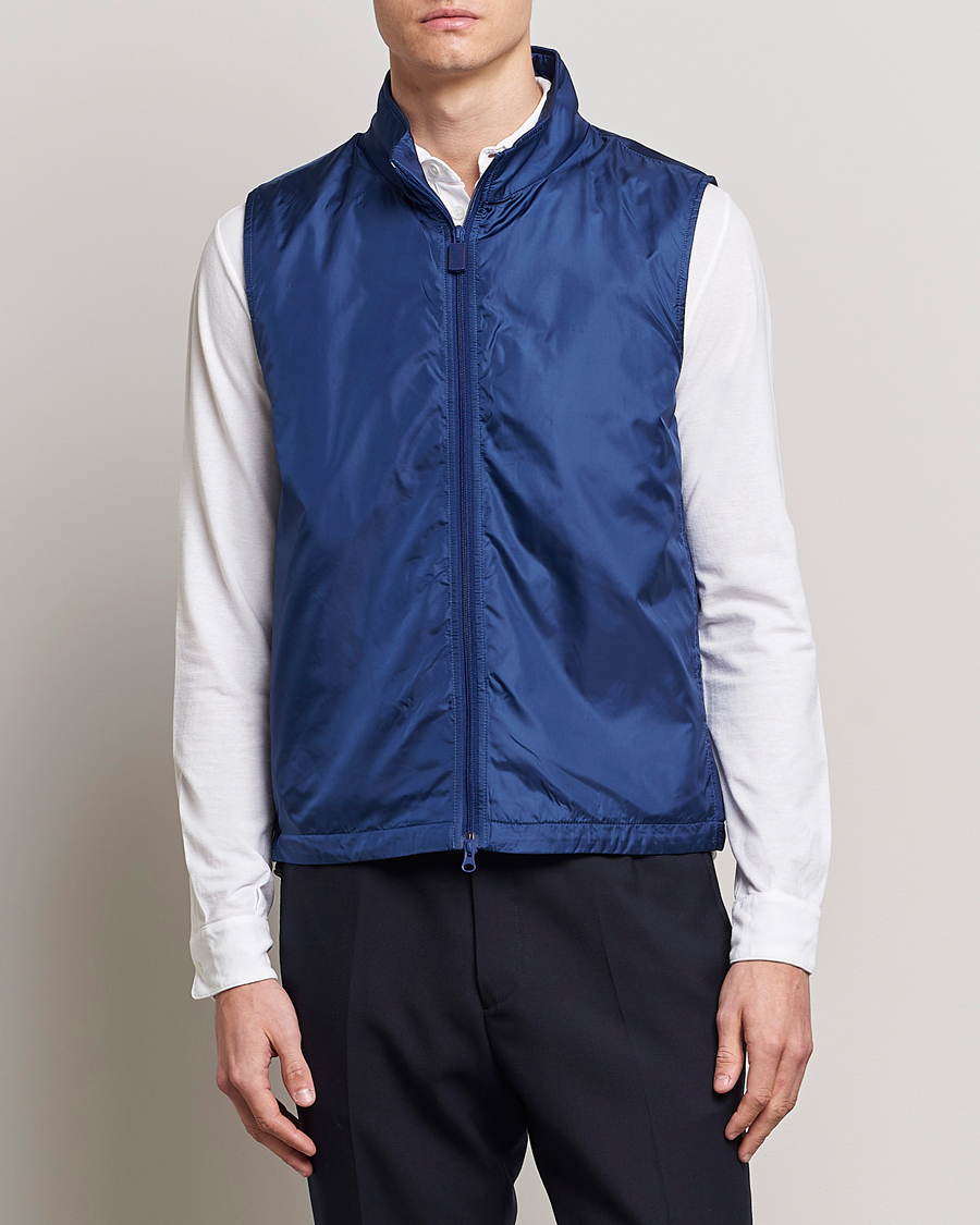 Herren | Westen | Aspesi | Vernes Nylon Gilet Bluette