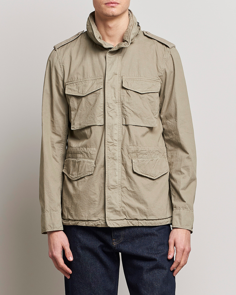 Herren | Jacken | Aspesi | Cotton Field Jacket Khaki
