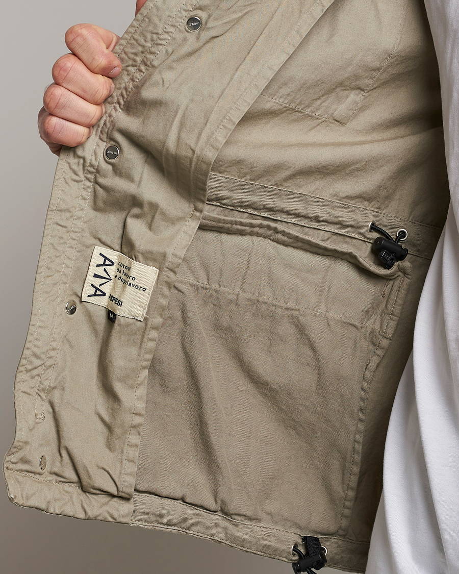 Herren | Jacken | Aspesi | Cotton Field Jacket Khaki