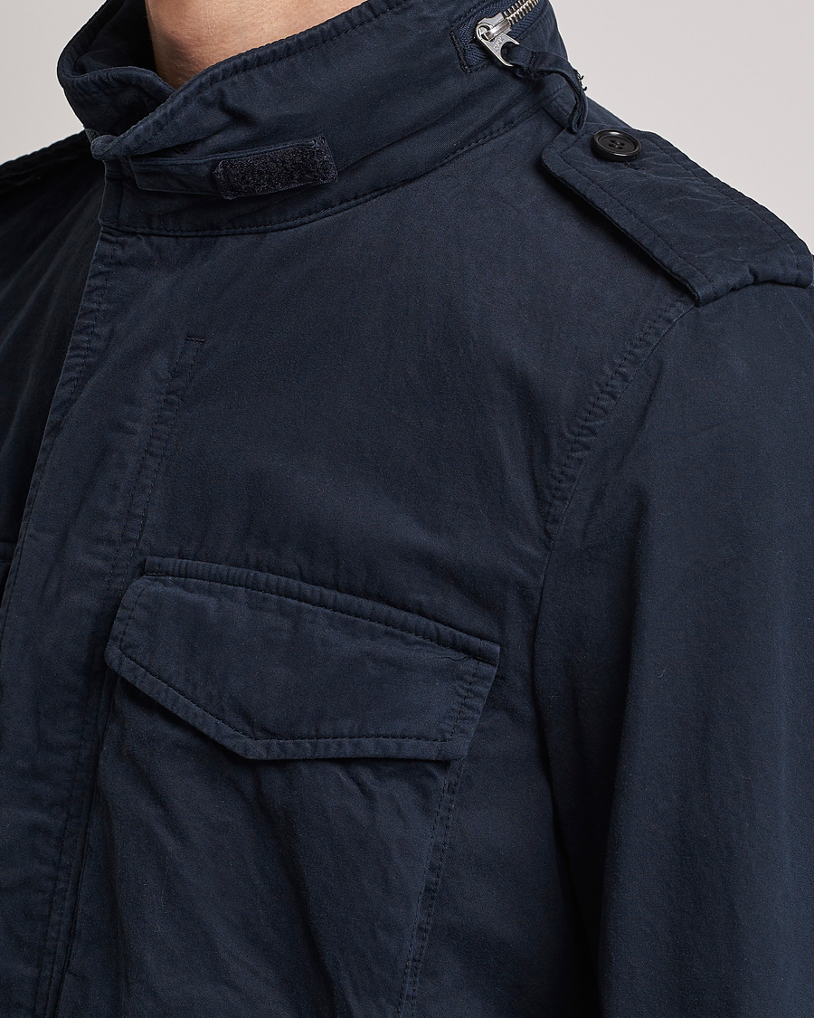 Herren | Jacken | Aspesi | Cotton Field Jacket Navy