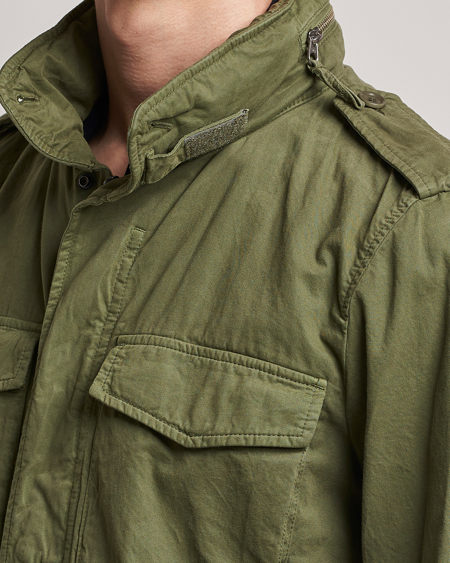 Herren | Jacken | Aspesi | Cotton Field Jacket Army Green