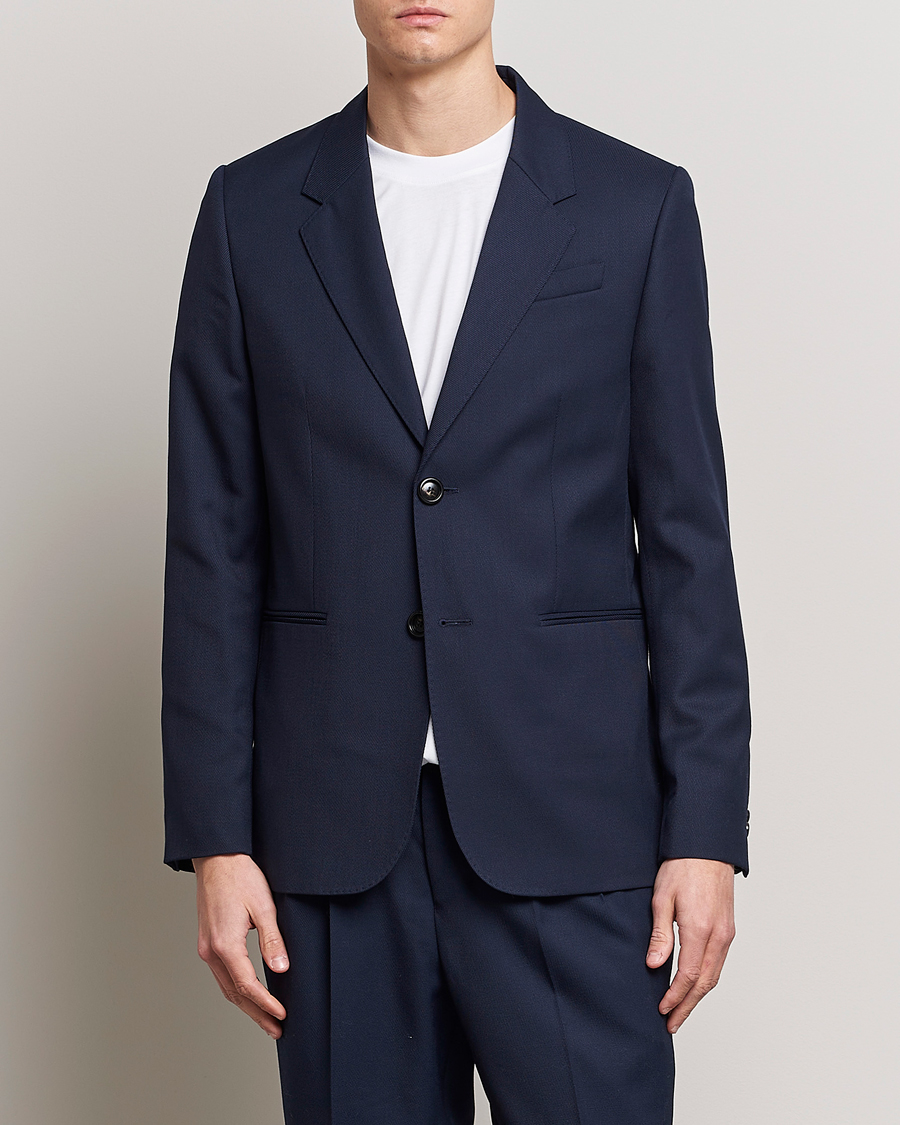Herren | Sakkos | AMI | Wool Blazer Navy