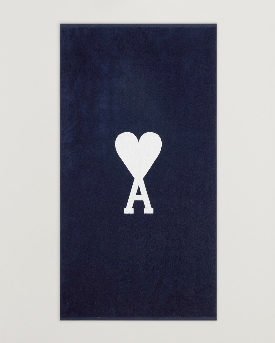 Herren | AMI Beach Towel Navy | AMI | Beach Towel Navy