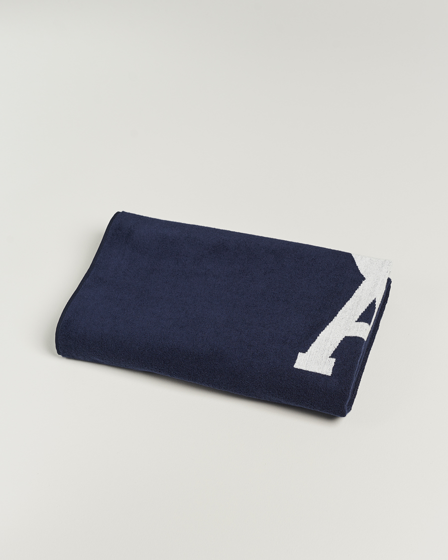 Herren | AMI Beach Towel Navy | AMI | Beach Towel Navy