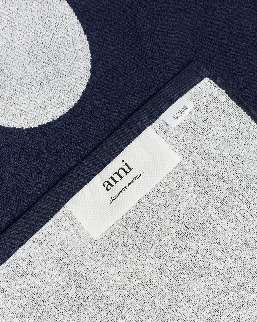 Herren | AMI Beach Towel Navy | AMI | Beach Towel Navy