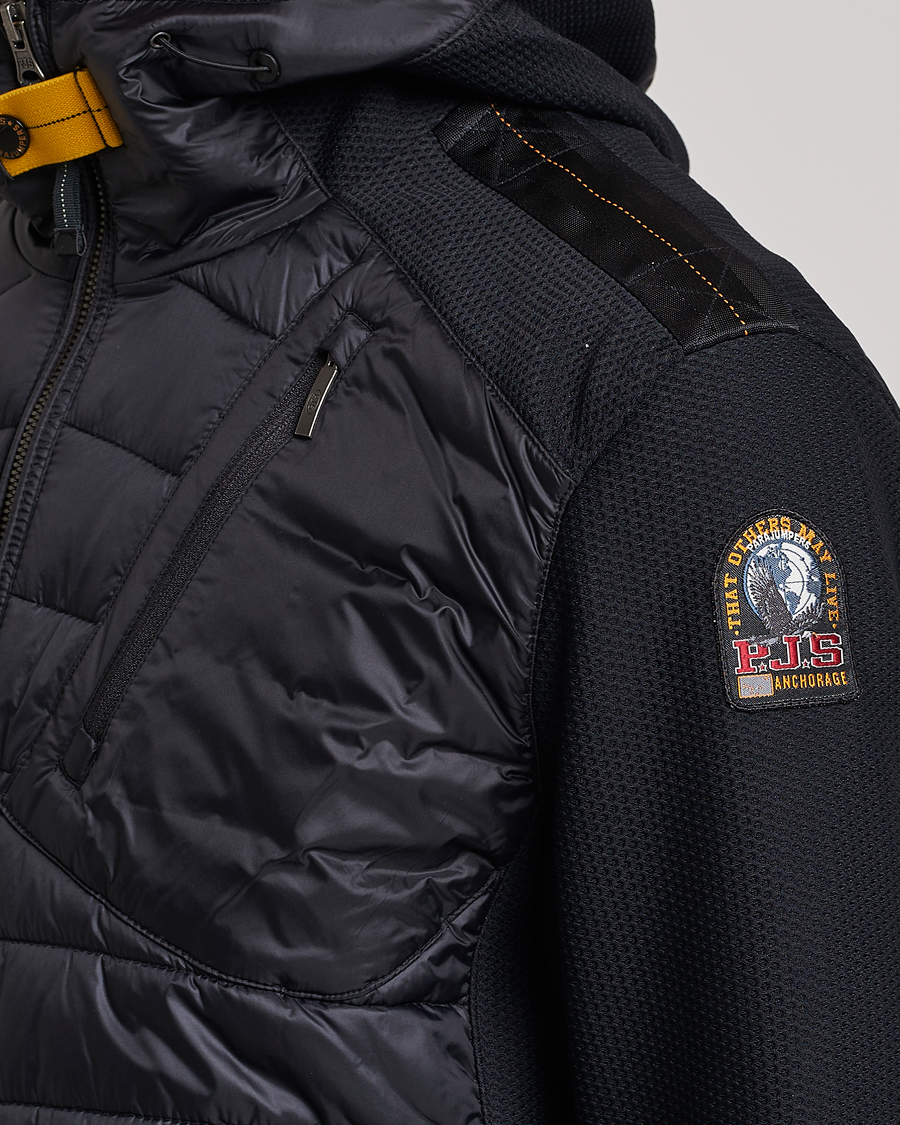 Herren | Jacken | Parajumpers | Nolan Mesh Hooded Hybrid Black