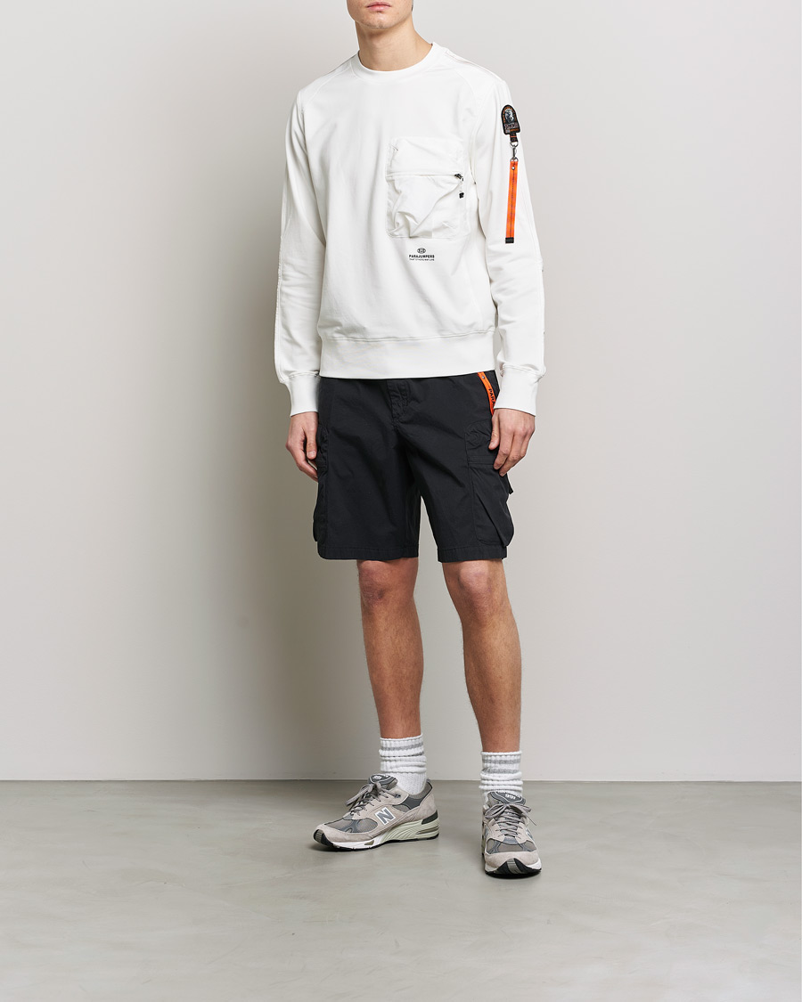 Herren | Pullover | Parajumpers | Sabre Soft Crew Neck Sweatshirt Off White
