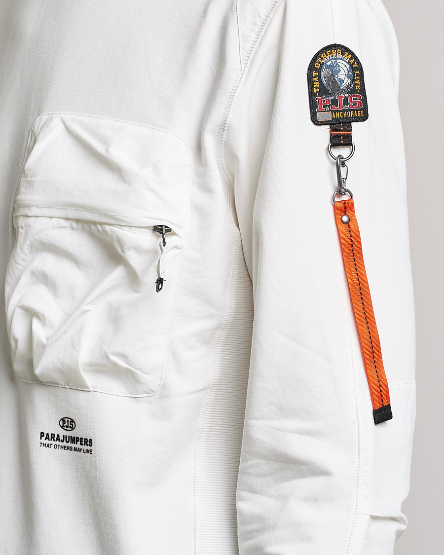 Herren | Pullover | Parajumpers | Sabre Soft Crew Neck Sweatshirt Off White