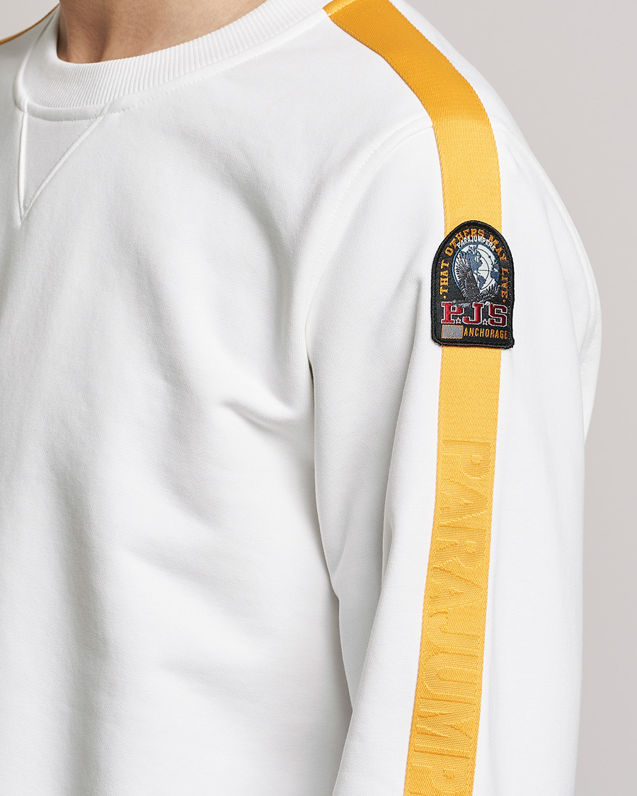Herren | Pullover | Parajumpers | Armstong Crew Neck Sweatshirt Off White