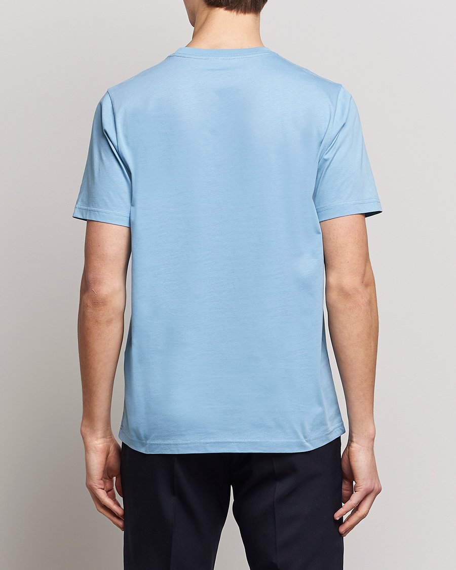 Herren | T-Shirts | PS Paul Smith | Organic Cotton Skull T-Shirt Light Blue