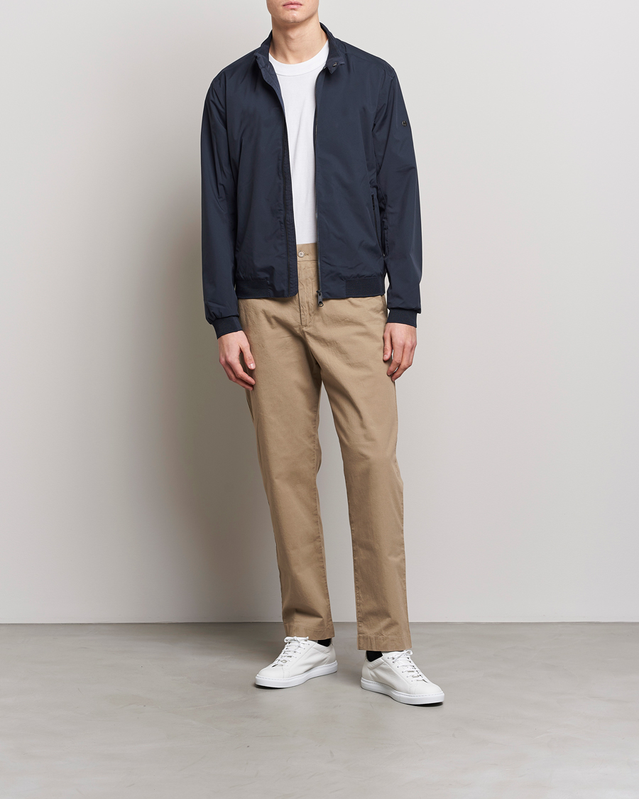 Herren | Jacken | Scandinavian Edition | Plain Waterproof Jacket Midnight Blue