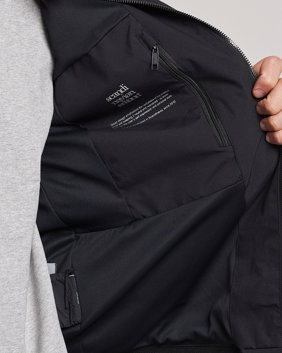 Herren | Jacken | Scandinavian Edition | Plain Waterproof Jacket Onyx