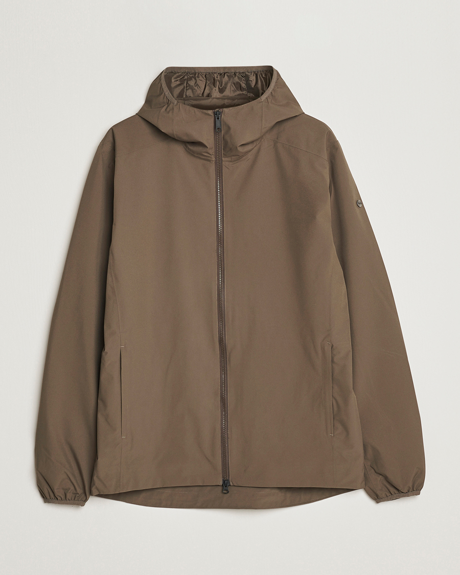 Herren | Jacken | Scandinavian Edition | Hood Waterproof Jacket Major Brown