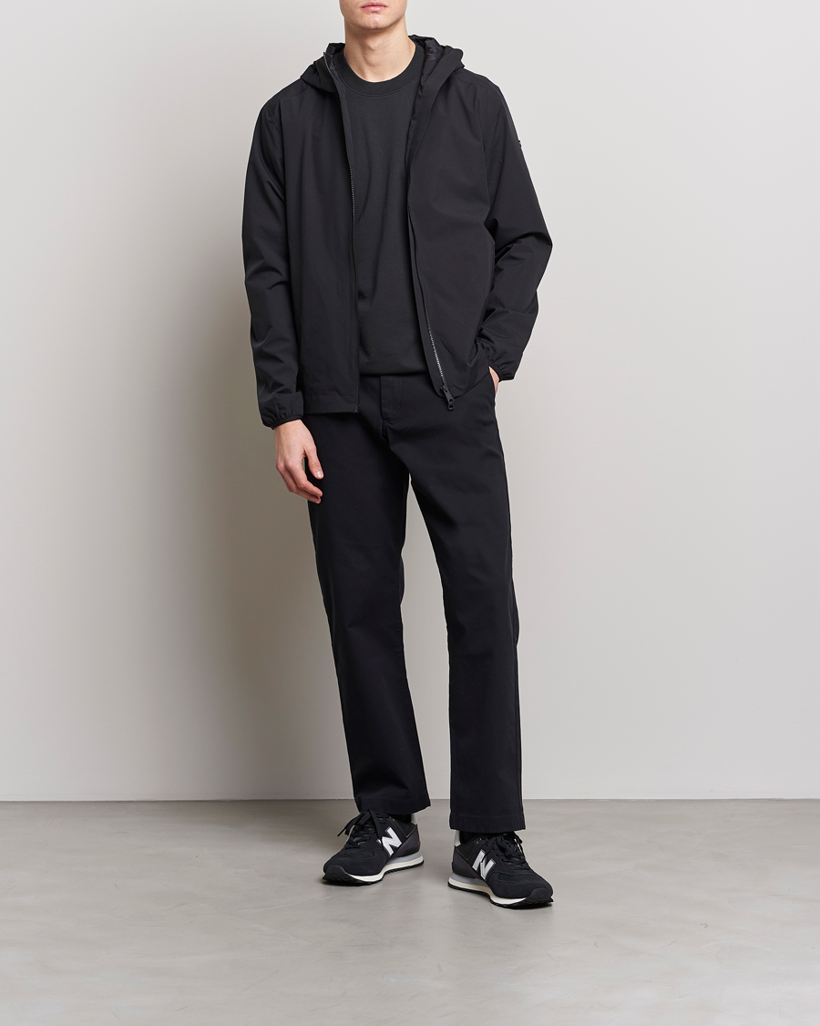 Herren | Jacken | Scandinavian Edition | Hood Waterproof Jacket Onyx