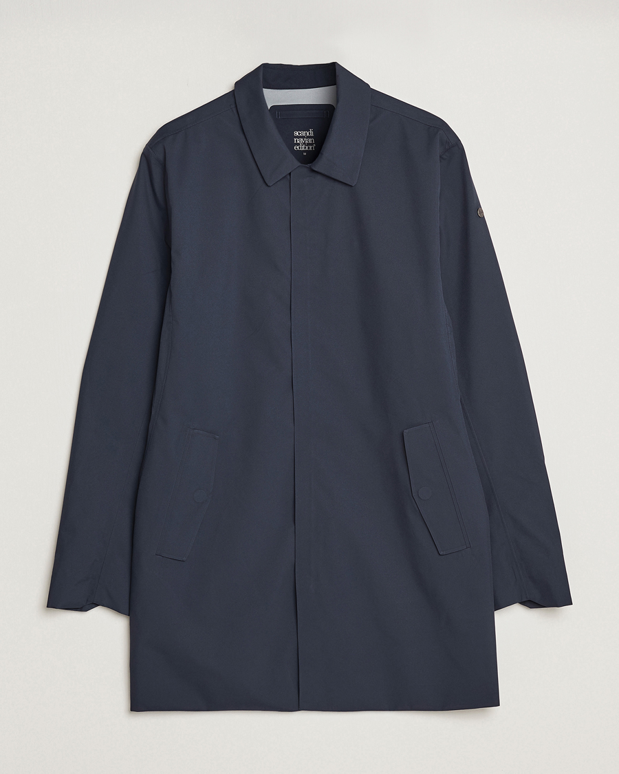 Herren | Jacken | Scandinavian Edition | Key Waterproof Coat Midnight Blue