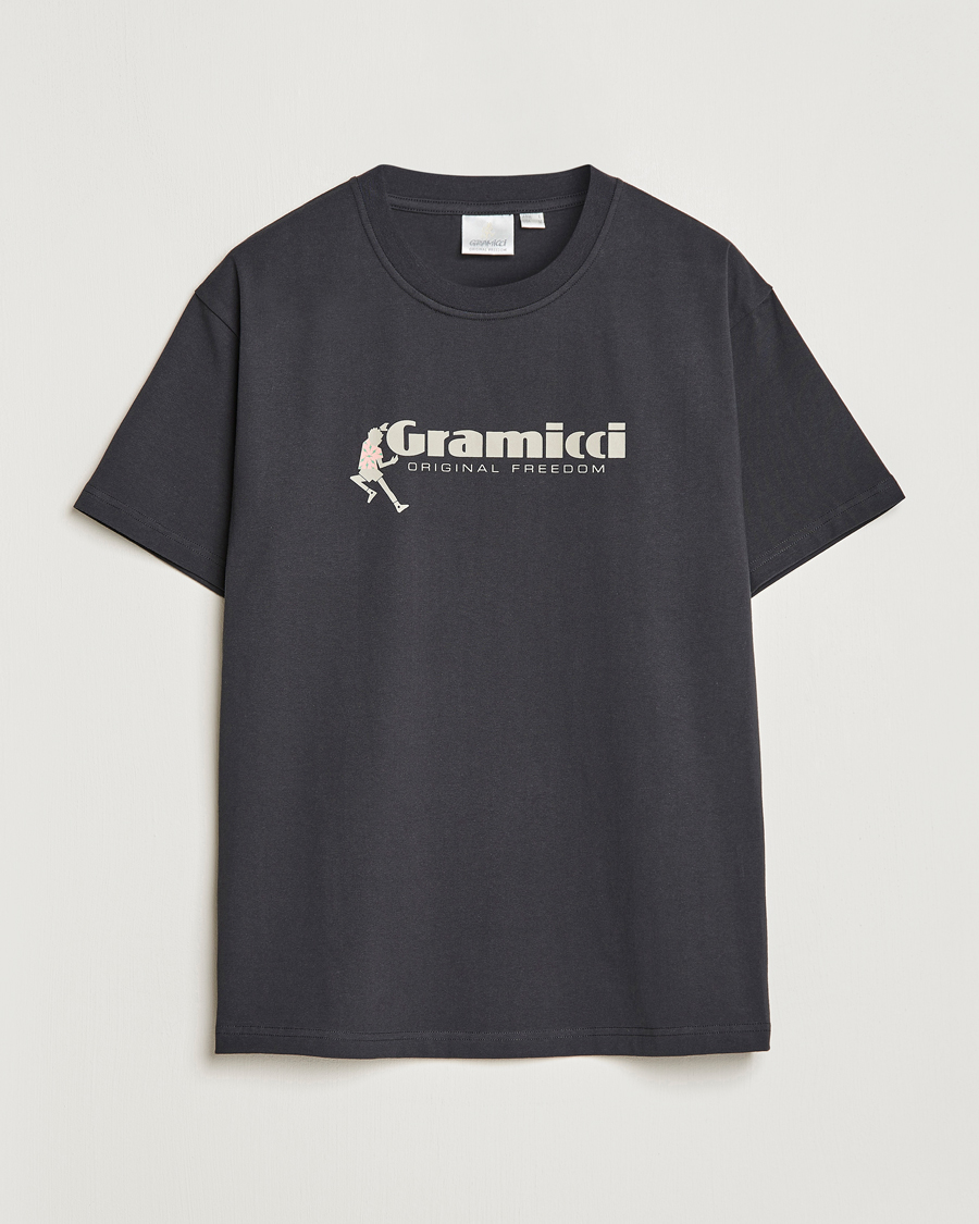 Herren | T-Shirts | Gramicci | Organic Cotton Dancing Man T-Shirt Vintage Black