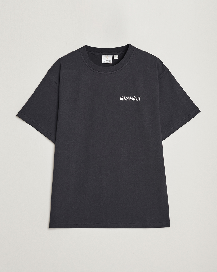 Herren | T-Shirts | Gramicci | Organic Cotton Flower T-Shirt Vintage Black