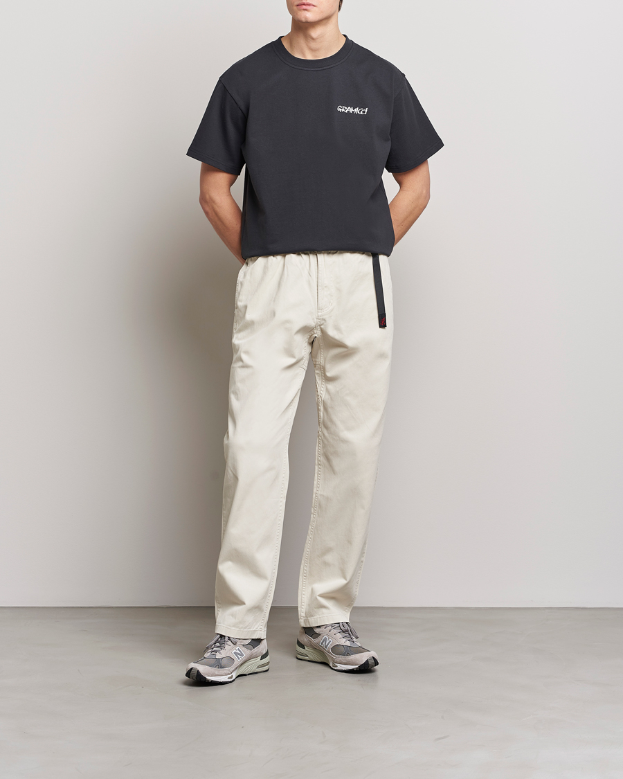 Herren | T-Shirts | Gramicci | Organic Cotton Flower T-Shirt Vintage Black