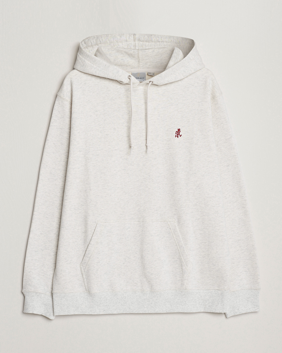 Herren | Pullover | Gramicci | One Point Hooded Sweatshirt Ash Heather