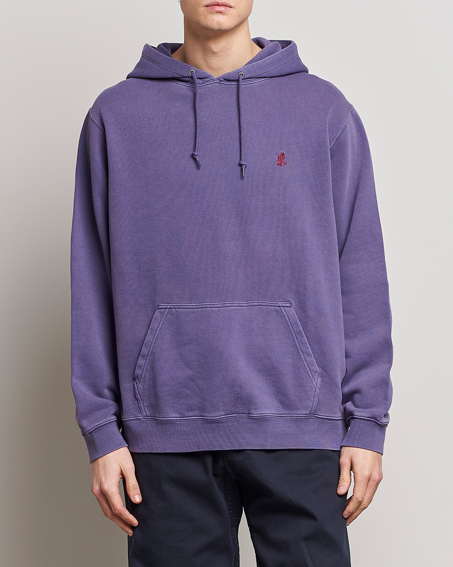 Herren | Pullover | Gramicci | One Point Hooded Sweatshirt Purple Pigment