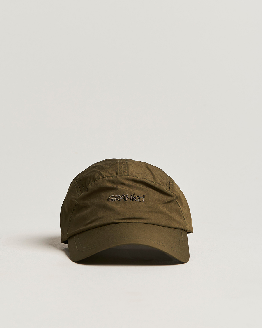 Herren | Gramicci Light Ripstop Strap Cap Olive | Gramicci | Light Ripstop Strap Cap Olive