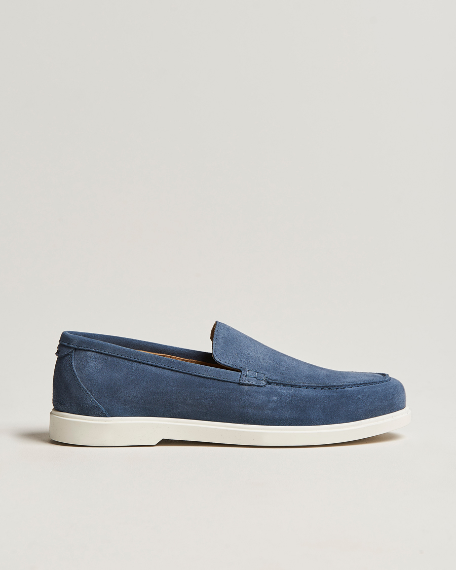 Herren | Loafer | Loake Shoemakers | Tuscany Suede Loafer Denim