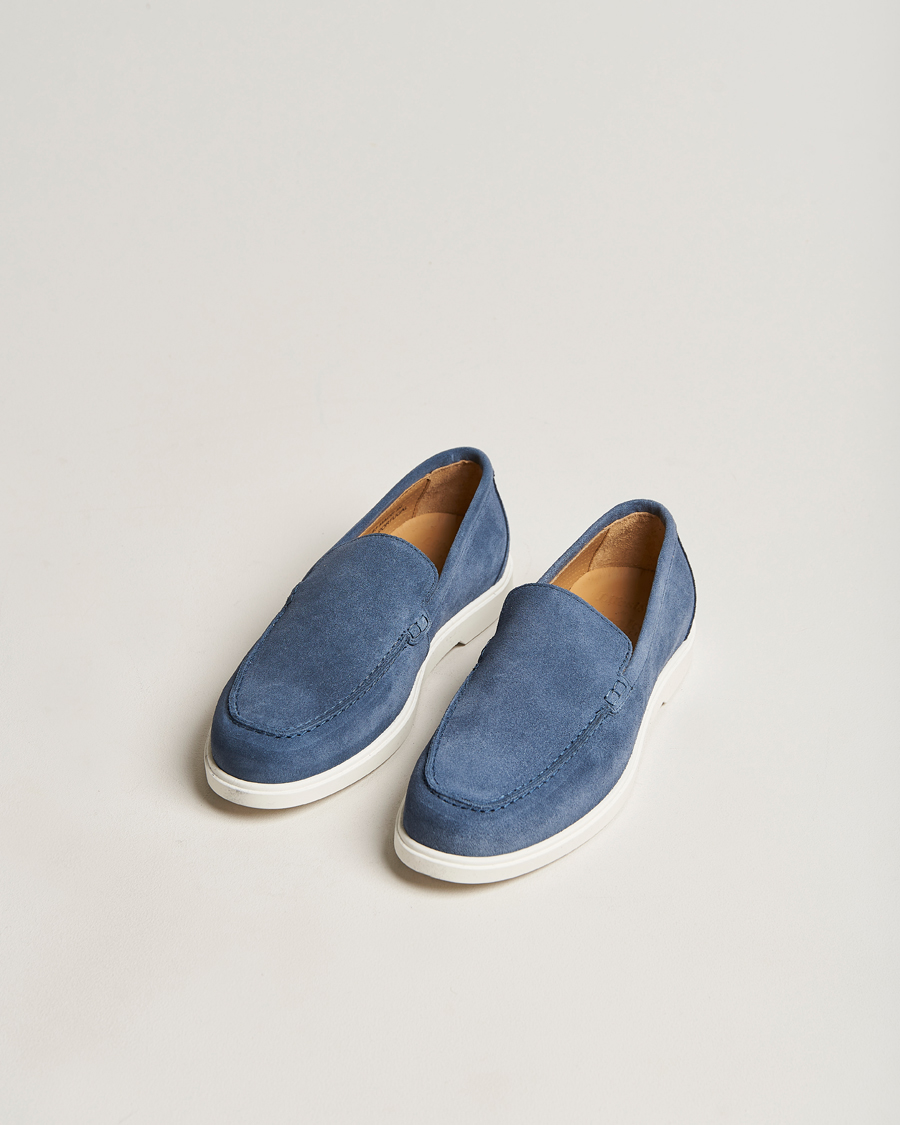 Herren | Loafer | Loake Shoemakers | Tuscany Suede Loafer Denim
