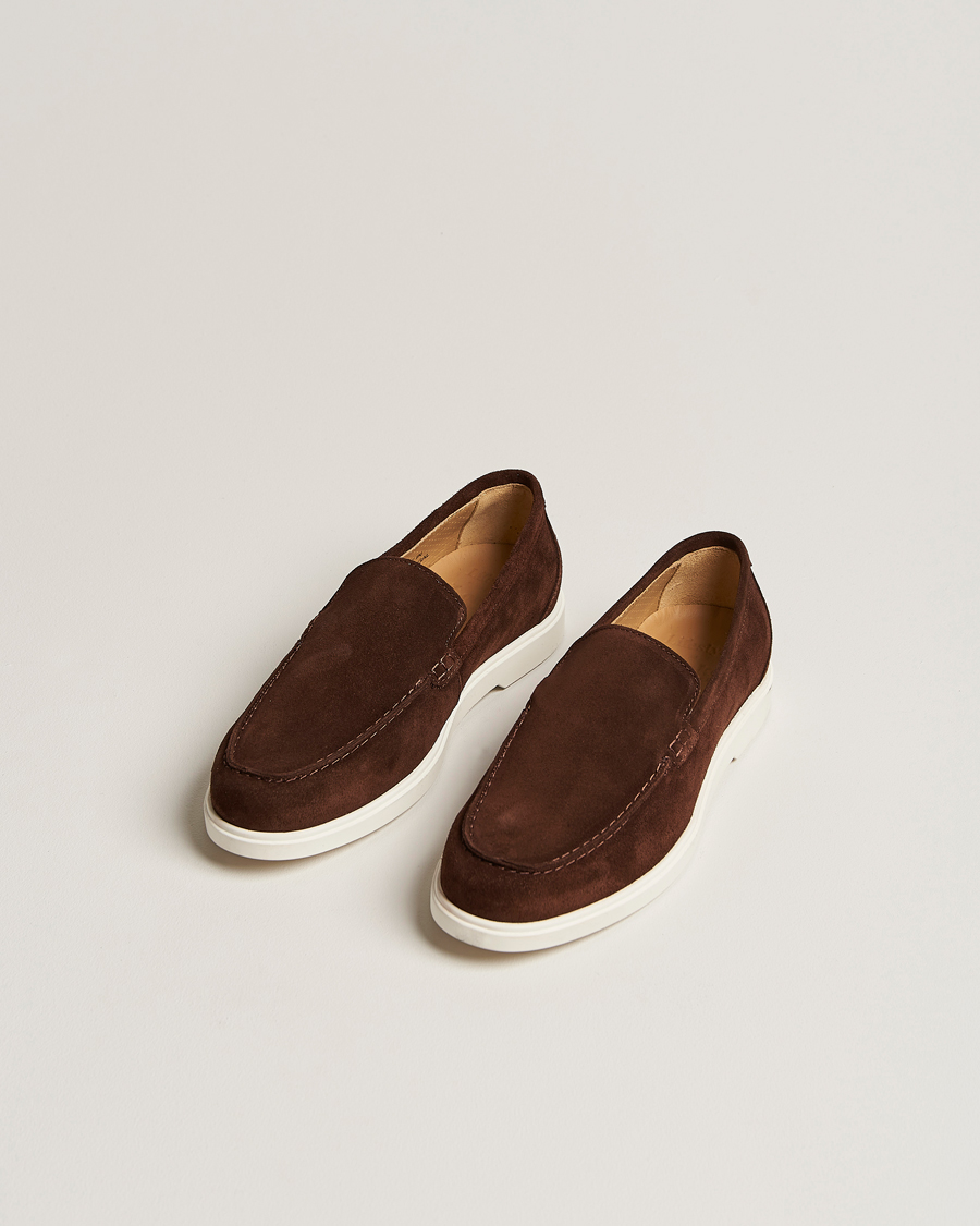 Herren | Loafer | Loake 1880 | Tuscany Suede Loafer Chocolate