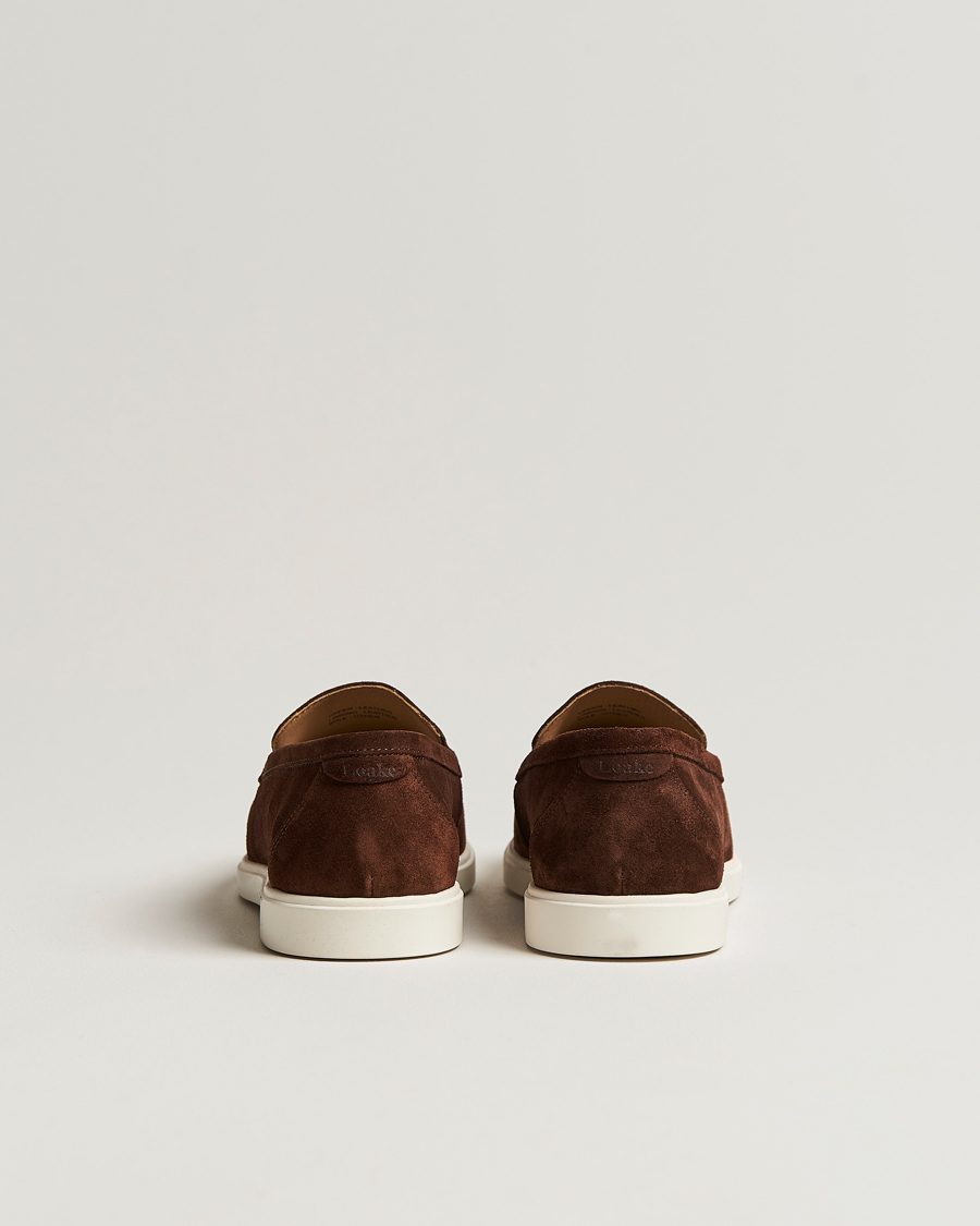 Herren | Loafer | Loake Shoemakers | Loake 1880 Tuscany Suede Loafer Chocolate