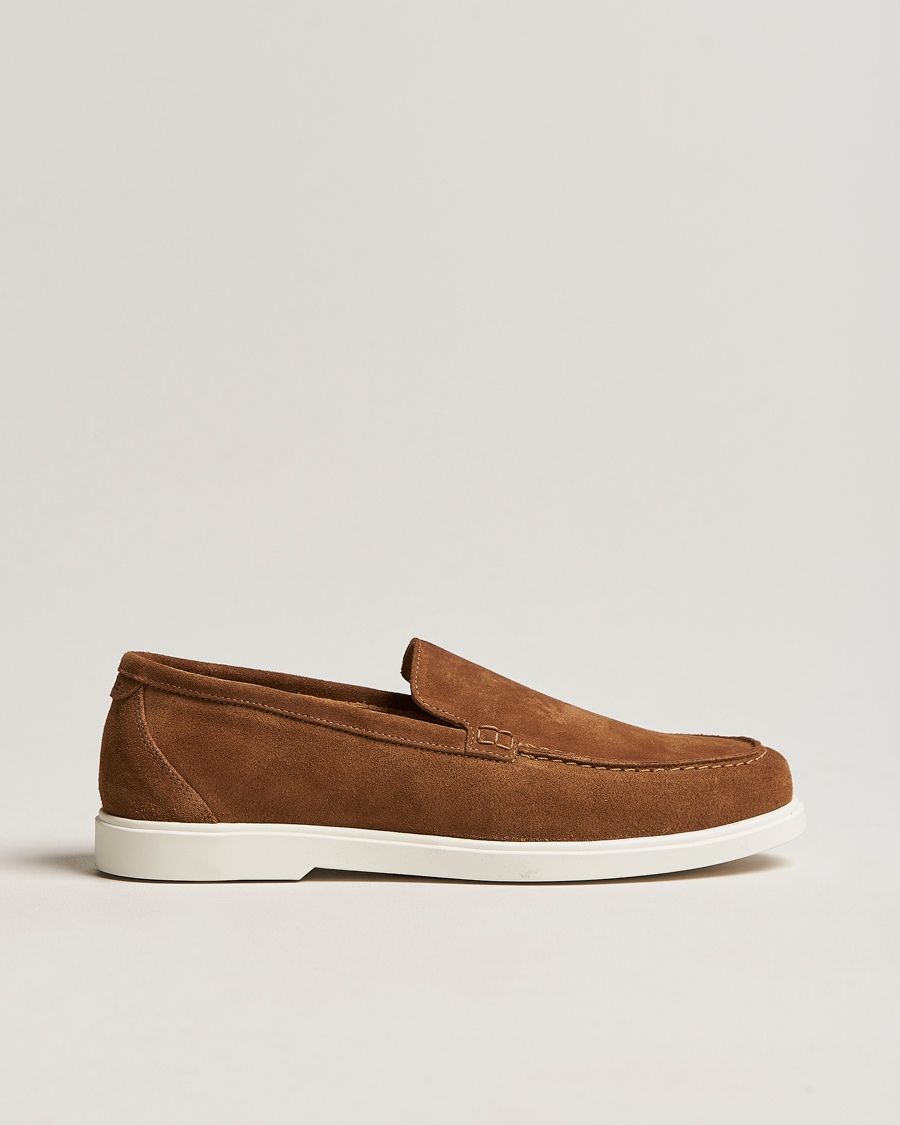 Herren | Loafer | Loake 1880 | Tuscany Suede Loafer Chestnut