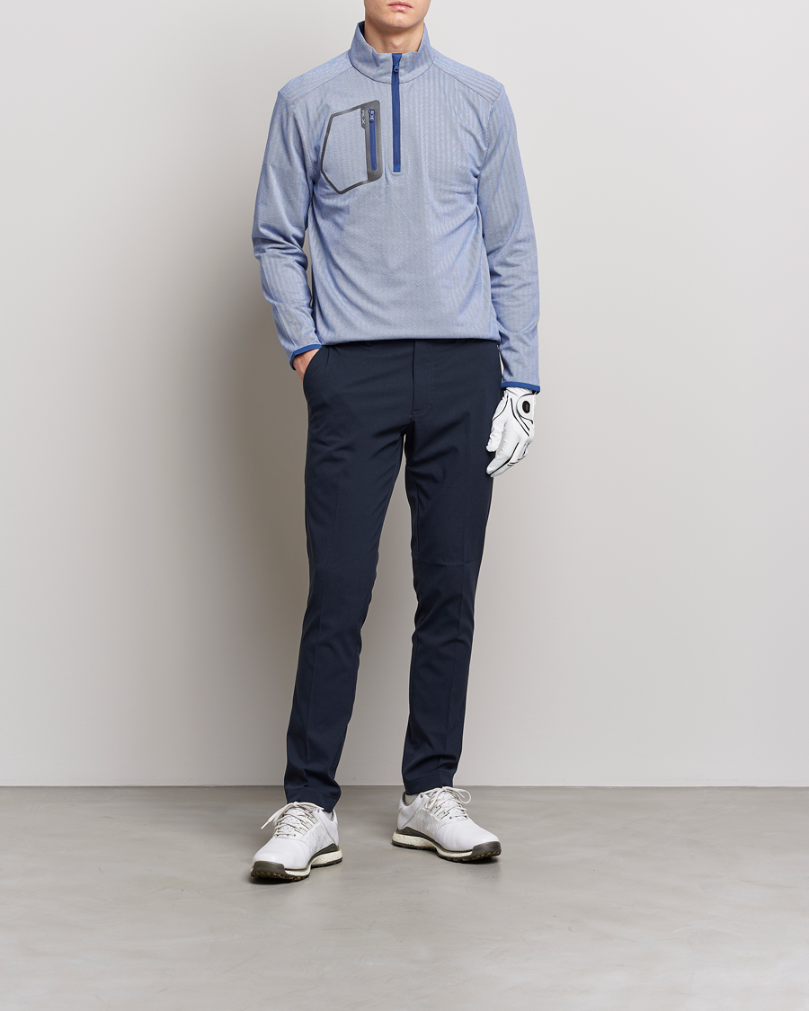 Herren | Pullover | RLX Ralph Lauren | Luxury Jersey Half Zip Royal Blue
