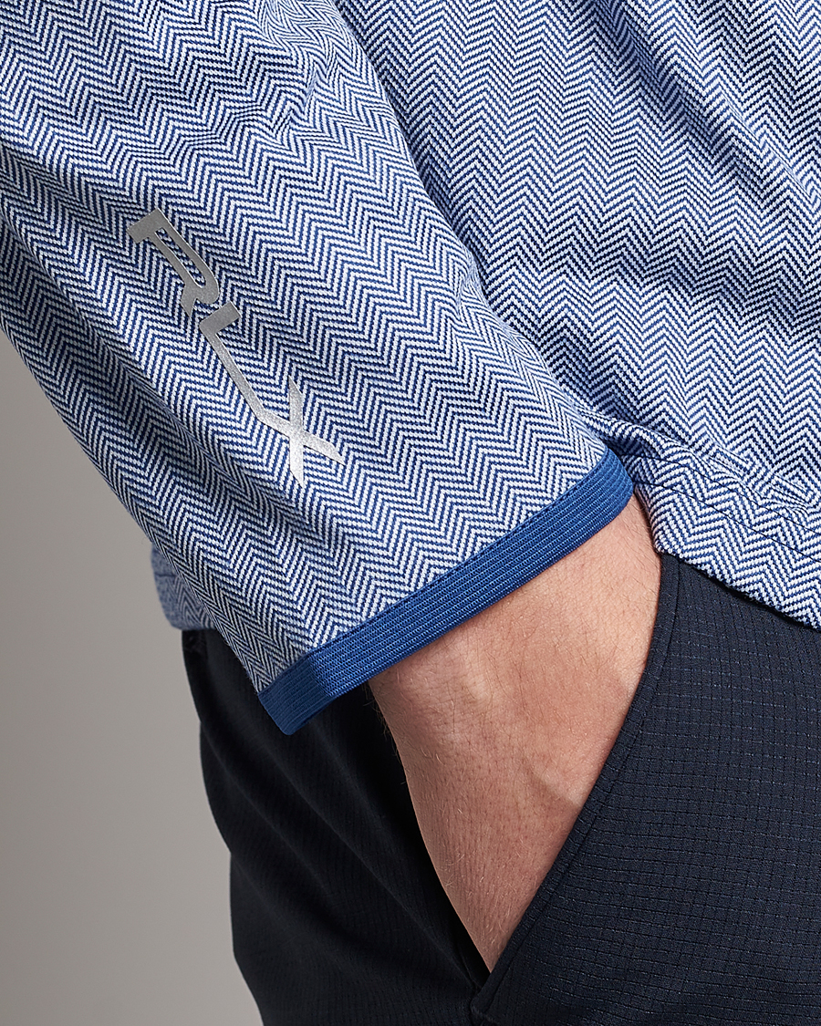 Herren | Pullover | RLX Ralph Lauren | Luxury Jersey Half Zip Royal Blue