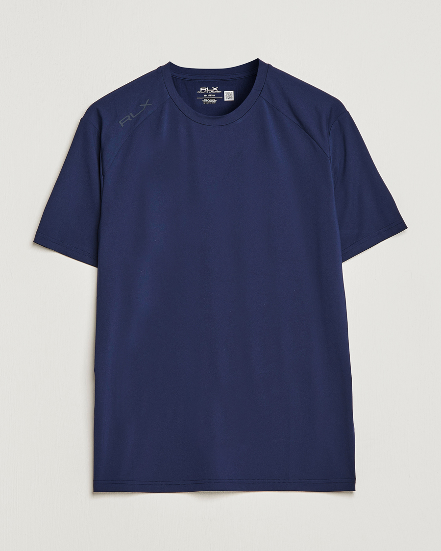 Herren | T-Shirts | RLX Ralph Lauren | Airflow Crew Neck T-Shirt Refined Navy
