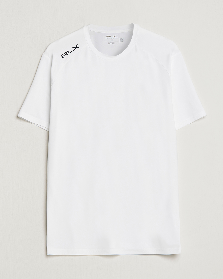 Herren | T-Shirts | RLX Ralph Lauren | Airflow Crew Neck T-Shirt Ceramic White